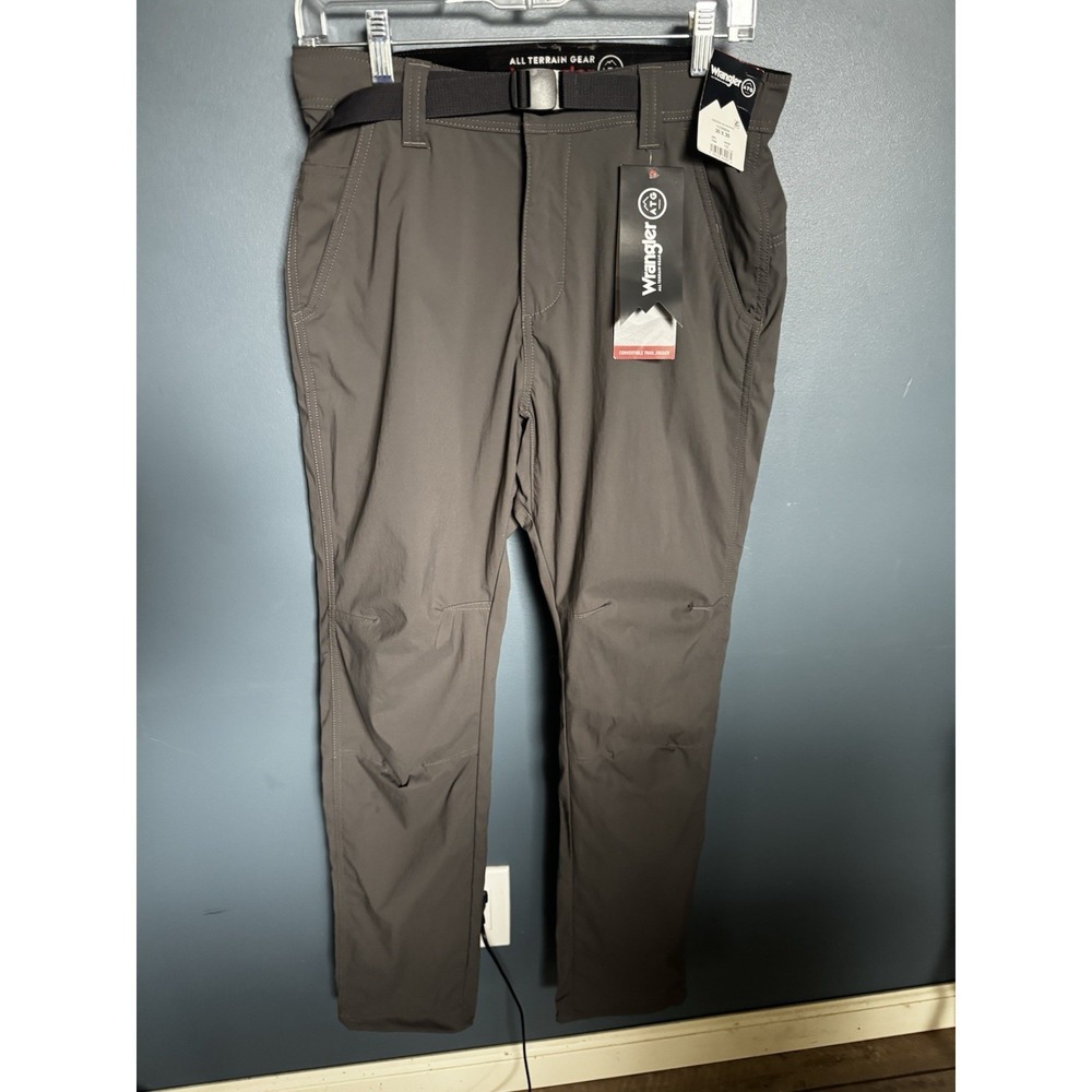 Wrangler ATG All‎ Terrain Gear Straight Fit Pants Men's Size 30X30  Khaki Nylon